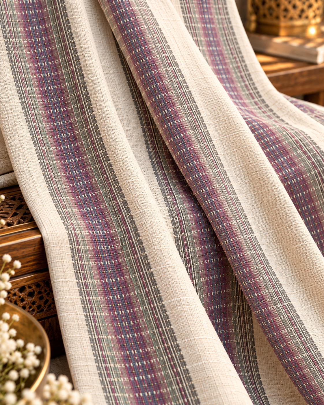 Motorway shawl - winter shawl