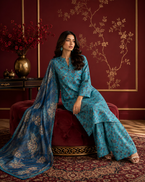 Digital cotton 3-piece suite