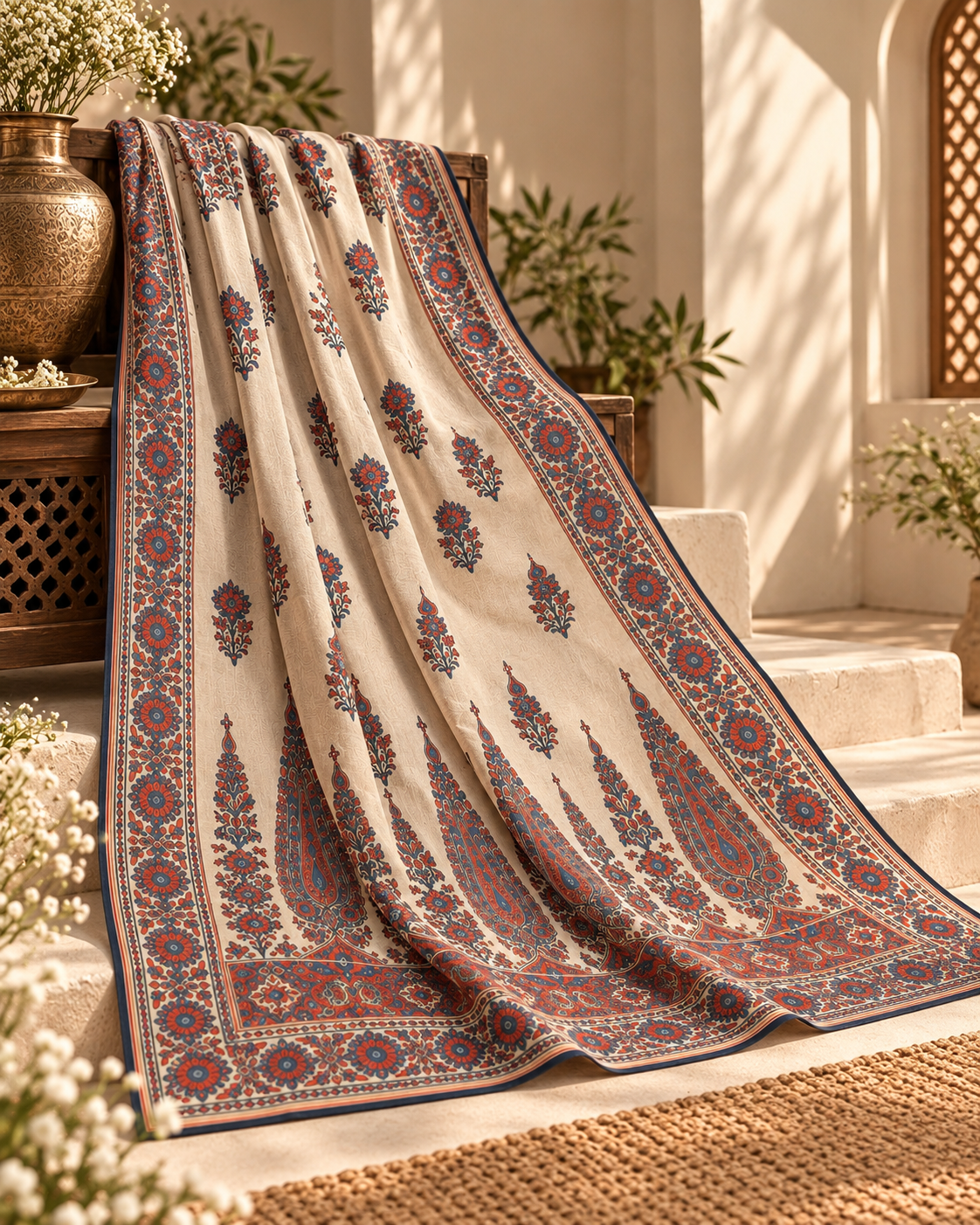 Kane pashmeena - winter shawl
